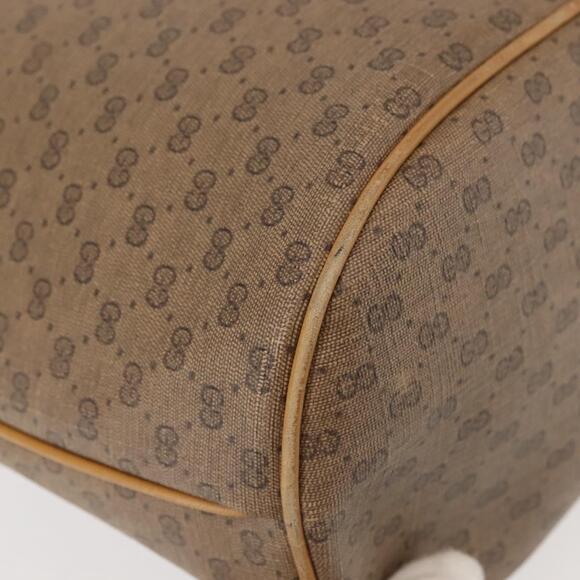 GUCCI Micro GG Supreme Shoulder Bag PVC Beige Gold 001 904 0791 Auth BA6122 - Picture 16 of 16